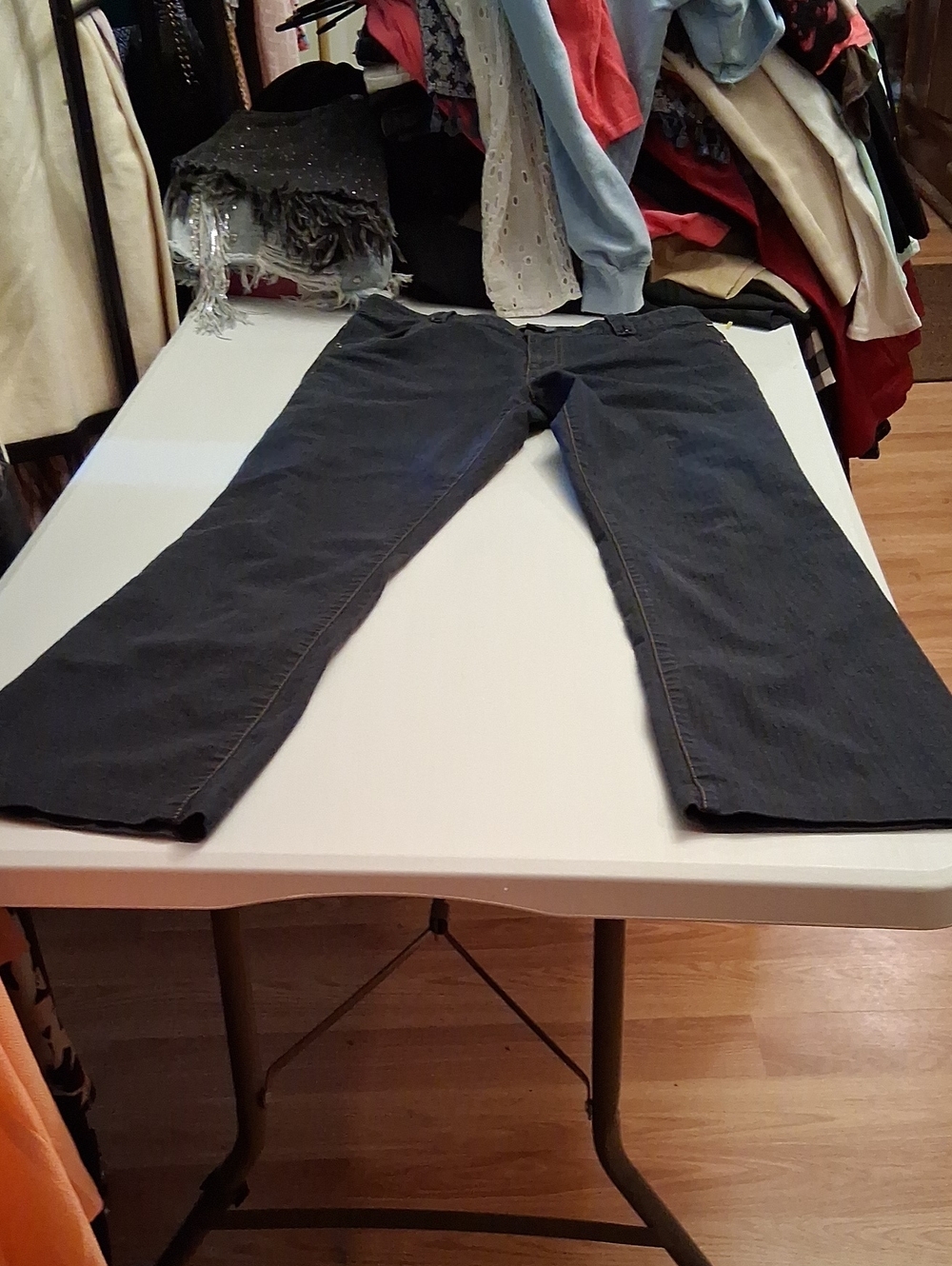 A/X Armani Exchange Women's Wide Leg Jeans in Charcoal